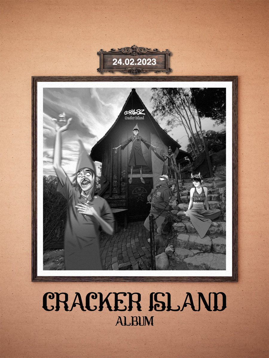 gz_calendar's tweet image. The album Cracker Island was released on this day 2 years ago!
🗓️24.02.2023🗓️

#gorillaz #gz_calendar