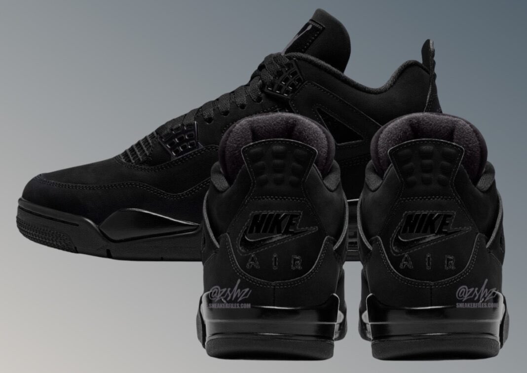 Geosupreme_'s tweet image. “Nike Air” on the back of Jordan’s is goated of course but how are we feeling about it on a non oG/collab? Case in point the new black cat 4s? #jordanbrand #nike #airjordans #airjordan4 #blackcat4s #sneakersaddict #teamnike #teamjordan #jordans