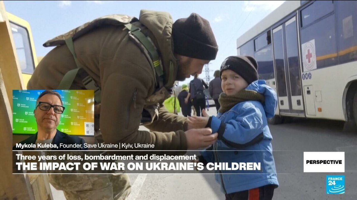 Perspective - Three years on: The impact of war on Ukraine's children
➡️ go.france24.com/6In