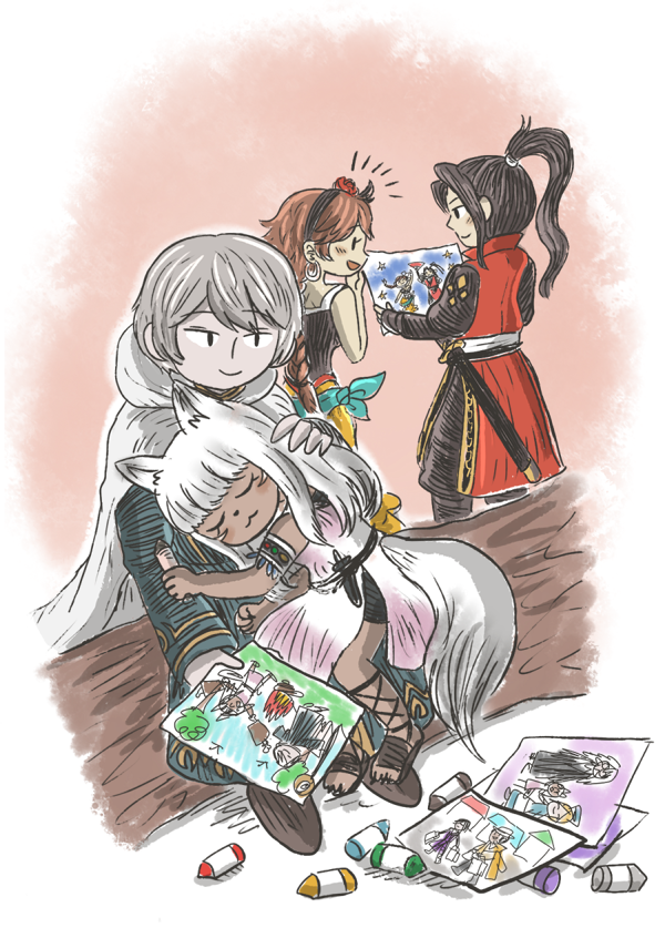 2周年快樂 (都是以前畫的圖
#OctopathTraveler2 #オクトラ2