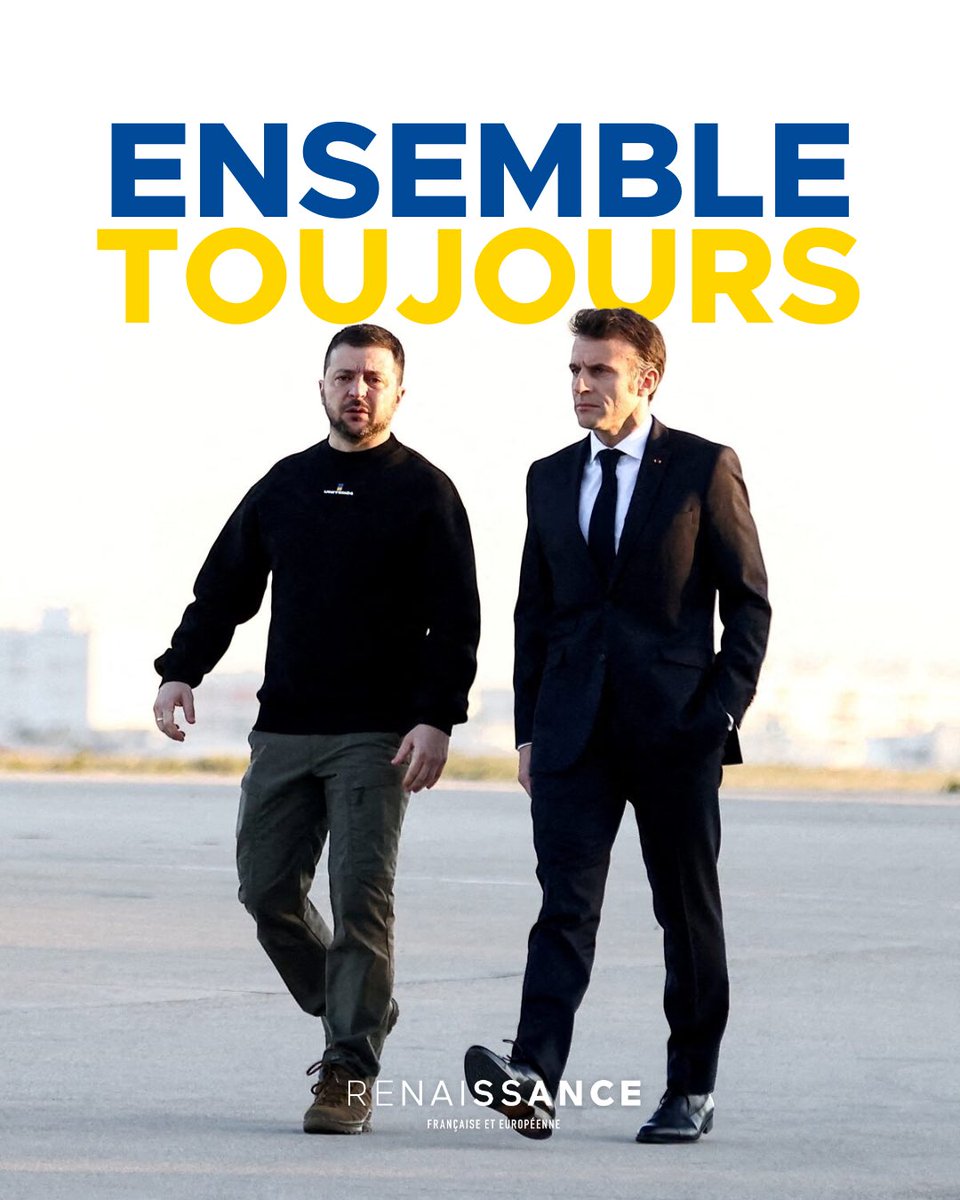 🇺🇦 24 février 2022 – 24 février 2025. 

Trois ans de guerre en Ukraine. Trois ans de souffrances, de résistance et de courage du peuple ukrainien face à l’agression russe.

Nous restons aux côtés de l’Ukraine, pour sa liberté, pour notre Europe. 🇺🇦🇪🇺🇫🇷

#StandWithUkraine
