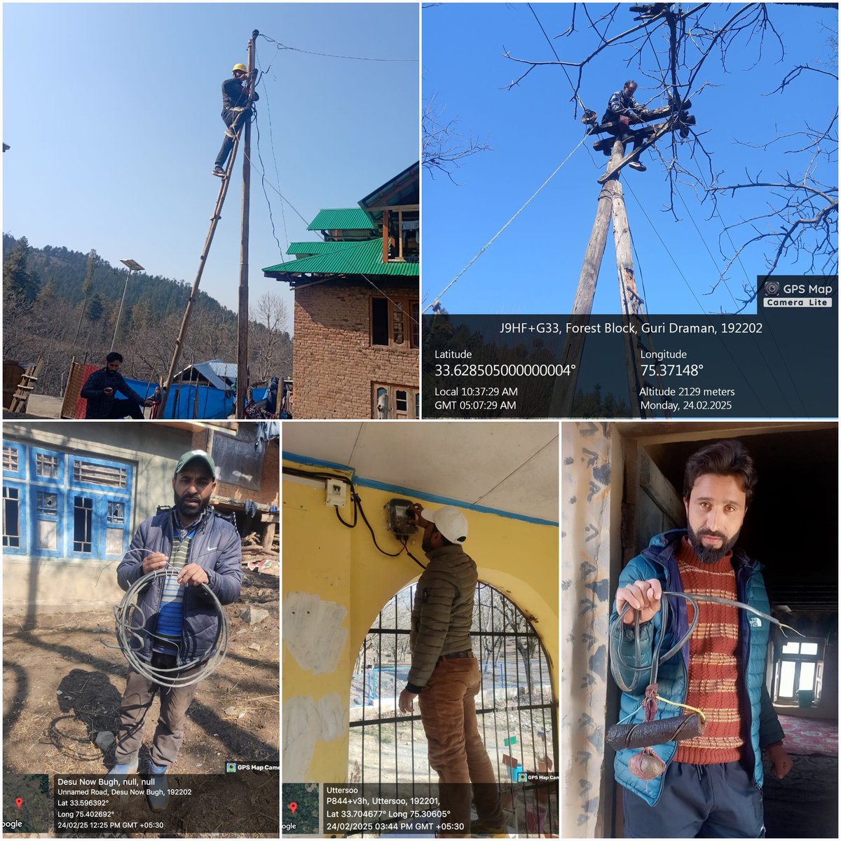 SubDivAchKPDCL's tweet image. Disconnections of installations and recovery of Electric dues in the area of subdivision Achabal