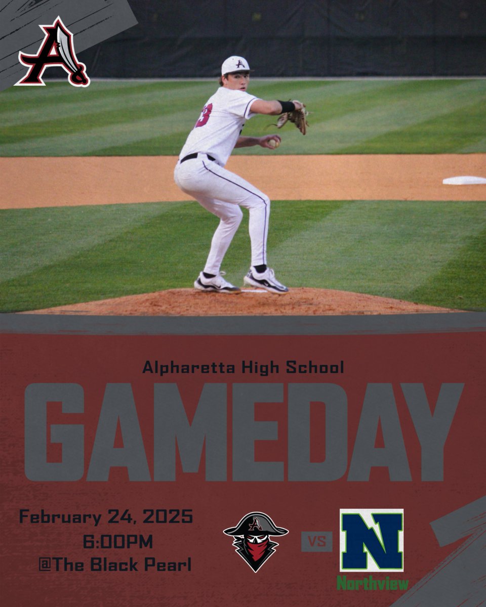 Varsity Baseball is back in action tonight against the Northview Titans.  Come joins us at The Black Pearl and support your Raiders!!!