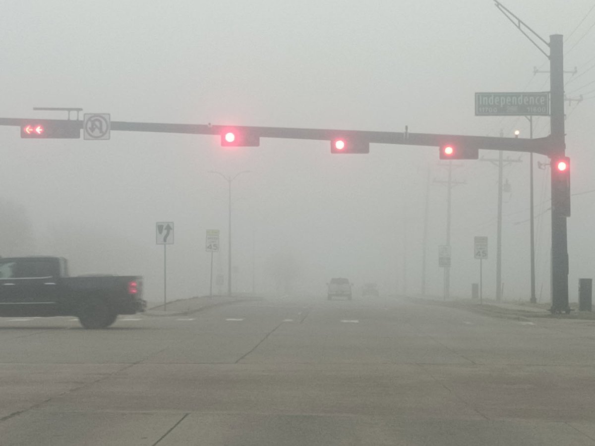 TerriCranberry's tweet photo. It's quite foggy this morning! 😳 https://t.co/IB3PaMKXYo
