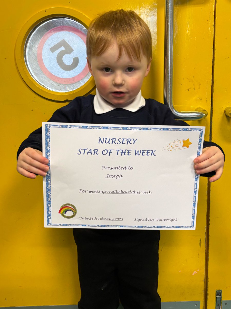 Our certificate winners this week!