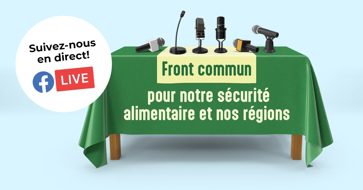 UPA (@upaqc) on Twitter photo 🎥Suivez-nous dès 10 h sur notre page Facebook pour la présentation en direct de notre conférence de presse sur les menaces tarifaires, notre sécurité alimentaire et nos régions : facebook.com/pageUPA/ #polqc #polcan #agcan #agqc 🎥Suivez-nous dès 10 h sur notre page Facebook pour la présentation en direct de notre conférence de presse sur les menaces tarifaires, notre sécurité alimentaire et nos régions : facebook.com/pageUPA/ #polqc #polcan #agcan #agqc