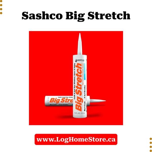 LogHomeStore1's tweet image. Sashco's Big Stretch is a top-tier, professional-grade elastomeric sealant that delivers exceptional flexibility, elasticity, adhesion, and ease of application! All homes move, Big Stretch moves with them. Visit our website to purchase today!

#BigStretch #LogHomeStore #Sashco