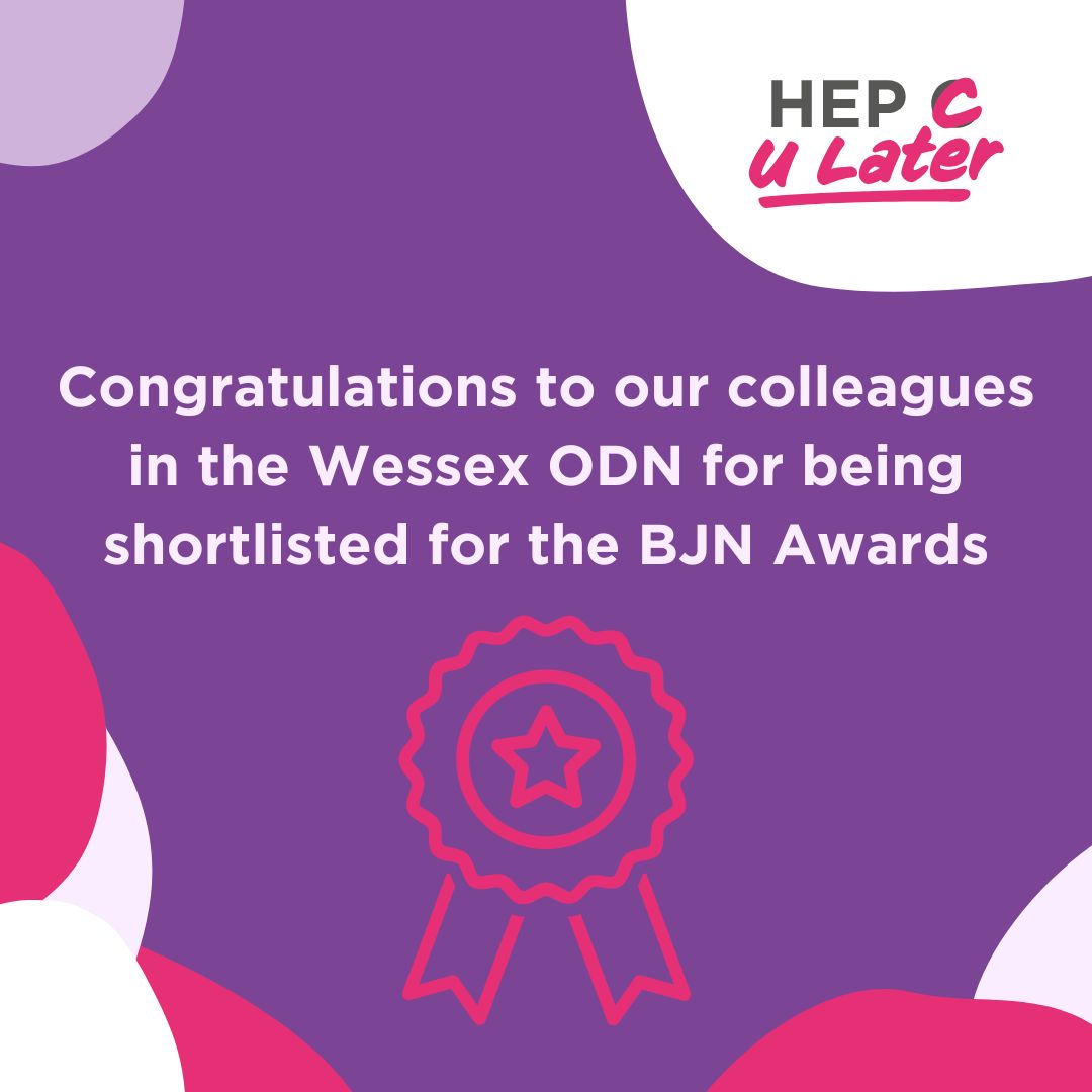 Congratulations to our colleagues at the Wessex ODN for being shortlisted for the <a href="/BJNursing/">BJN</a> Awards for the HELIXR project. Incredible life saving work, engaging people back into liver cancer surveillance led by Dr Ryan Buchanan alongside the amazing Liver Nurses &amp; Champions