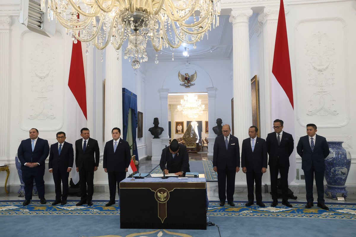 Hari ini adalah tonggak sejarah. Setelah hampir 80 tahun, kini tiba saatnya bagi generasi kita untuk mewujudkan visi para pendiri dan pendahulu bangsa memastikan bahwa kekayaan Indonesia dikelola secara optimal dan manfaatnya benar-benar dirasakan untuk peningkatan kesejahteraan