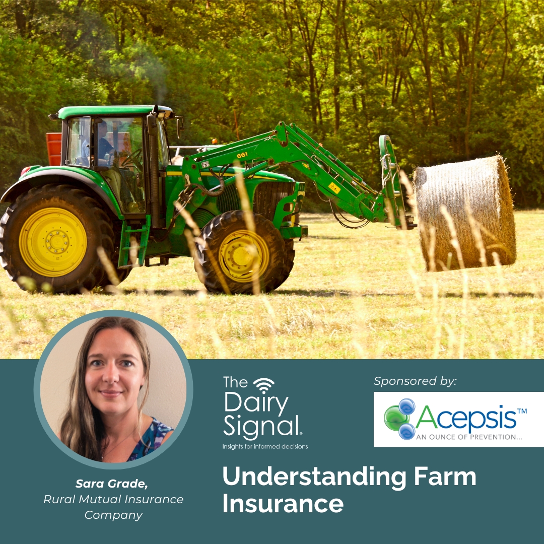 Is your farm insurance policy working for you? Sara Grade from Rural Mutual Insurance Company joined The Dairy Signal to help producers navigate coverage and mitigate risks. Learn how to find the right coverage: mediasiteconnect.com/site/pdpw-dair…