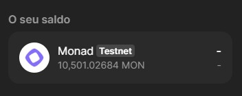 0x_Lopes's tweet image. 🚨 Receba $MON de graça 🚨   

Está com dificuldade de conseguir $MON? aproveite!

  1⃣ Me siga
  2⃣ Curta e Compartilhe esse post
  3⃣ Deixe o Endereço da sua Carteira nos comentários 

📢 Estarei enviando $MON para o máximo de pessoas que eu conseguir!

#monad #Airdrop #Mon…