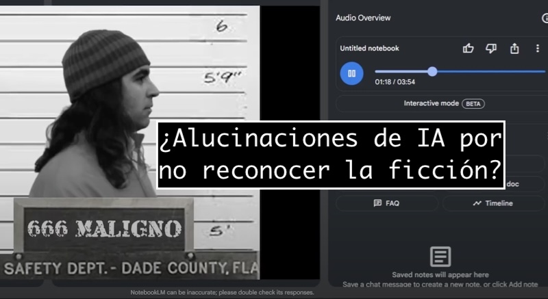chemaalonso's tweet photo. El lado del mal - ¿Alucinaciones de IA por no reconocer la ficción? https://t.co/oD6YBwLK5Q #Bard #Curiosidades #IA #GenAI #LLM #ElevenPaths #Latch #Humor #Youtube https://t.co/t1Og8kdaVP