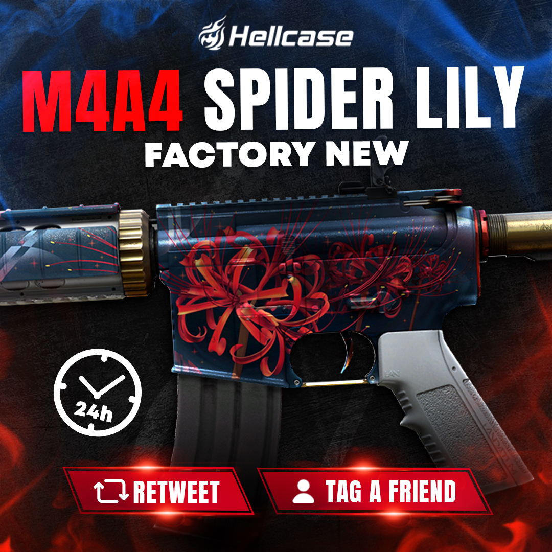 🎁 FAST GIVEAWAY 🏁

👇 Tag Your Best Friend &amp; Like
🚀 Follow us
👥 Join us on WhatsApp - whatsapp.com/channel/0029Va…
🔥 Retweet this post
😎 The winner of the previous giveaway is 
<a href="/niko_judas/">Nicolás P.V.</a>

#hellcase #csgo #cs2 #csgoskin #csgoskins #csgoskinsgiveaway #csgocases #csgocase
