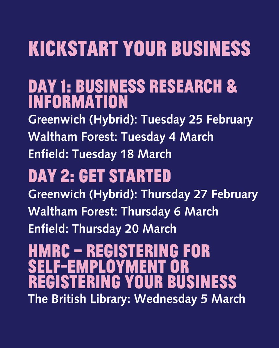 Business & IP Centre (@bipc) on Twitter photo From start-up workshops to turn your ideas into a reality, to using the <a href="/britishlibrary/">British Library</a> 's free resources to help your business thrive, check out our events and secure your free place today.
All events: bit.ly/3CIkJEt
Kickstart Your Business: bit.ly/3W4XrQj From start-up workshops to turn your ideas into a reality, to using the <a href="/britishlibrary/">British Library</a> 's free resources to help your business thrive, check out our events and secure your free place today.
All events: bit.ly/3CIkJEt
Kickstart Your Business: bit.ly/3W4XrQj