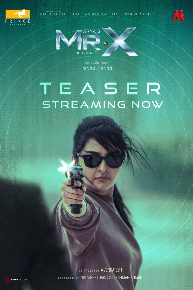 Prince Pictures (@prince_pictures) on Twitter photo Secrets, Shadows, and a Race Against Time!
Catch the explosive teaser of #MrX, streaming now.
Tamil ▶️ youtu.be/1IIifCYwTGc?si…
Telugu ▶️ youtu.be/Cg3ikCGvt4A
Produced by <a href="/lakku76/">S Lakshman kumar</a> #Maverik
Co-produced by <a href="/venkatavmedia/">Venkatesh</a>
<a href="/arya_offl/">Arya</a> <a href="/realsarathkumar/">R Sarath Kumar</a> <a href="/Gautham_Karthik/">Gautham Ram Karthik</a> Secrets, Shadows, and a Race Against Time!
Catch the explosive teaser of #MrX, streaming now.
Tamil ▶️ youtu.be/1IIifCYwTGc?si…
Telugu ▶️ youtu.be/Cg3ikCGvt4A
Produced by <a href="/lakku76/">S Lakshman kumar</a> #Maverik
Co-produced by <a href="/venkatavmedia/">Venkatesh</a>
<a href="/arya_offl/">Arya</a> <a href="/realsarathkumar/">R Sarath Kumar</a> <a href="/Gautham_Karthik/">Gautham Ram Karthik</a>
