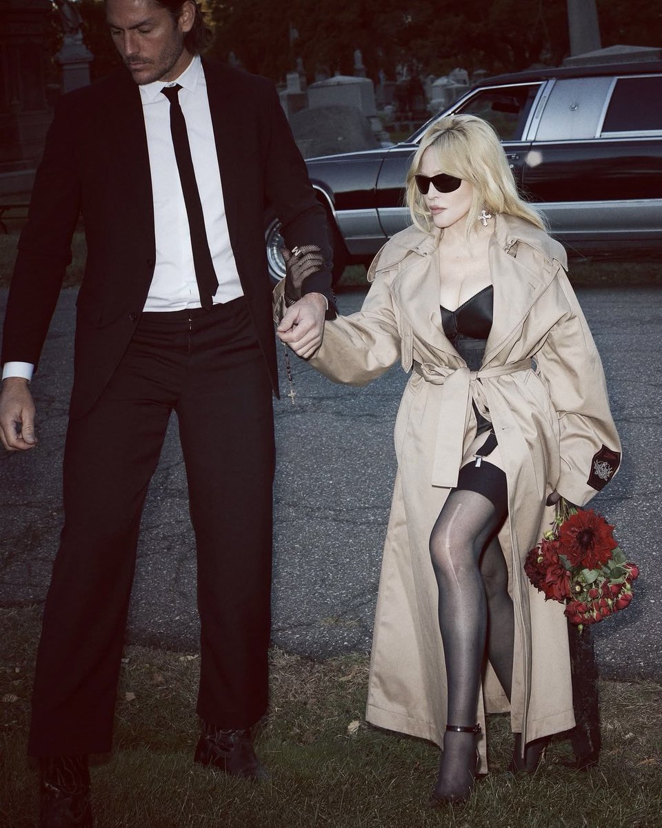 aIuckystar's tweet image. madonna for cr fashion book s/s 2025