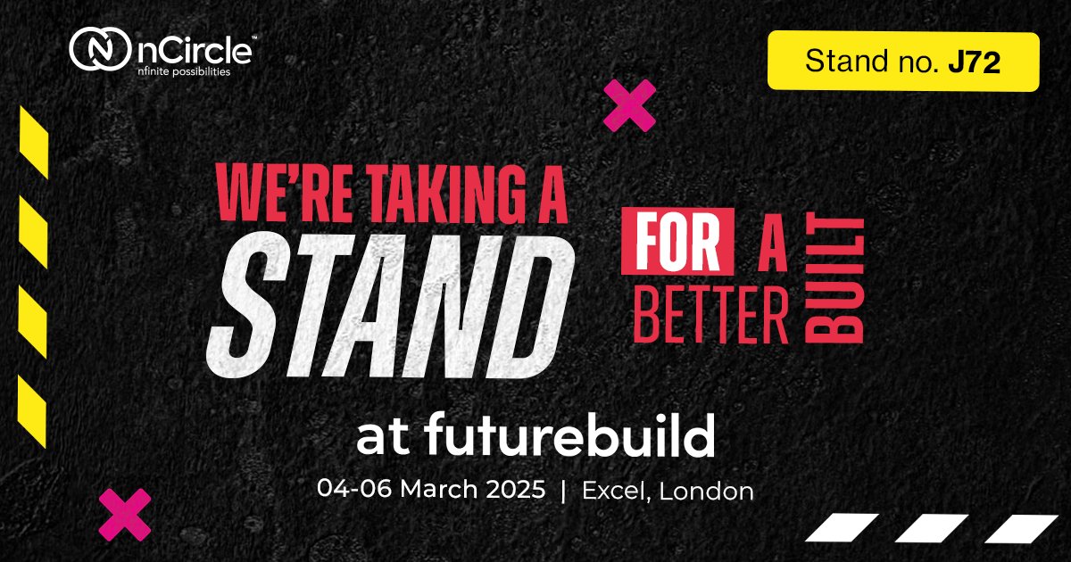 We’re all set to exhibit at Futurebuild 2025!

Attending Futurebuild? Let’s meet, exchange ideas, and explore how we can shape the future of the built environment together.

📍 Date: 4th–6th March 2025

📍 Venue: ExCel, London

#Futurebuild2025 #nCircleTech #BuiltEnvironment