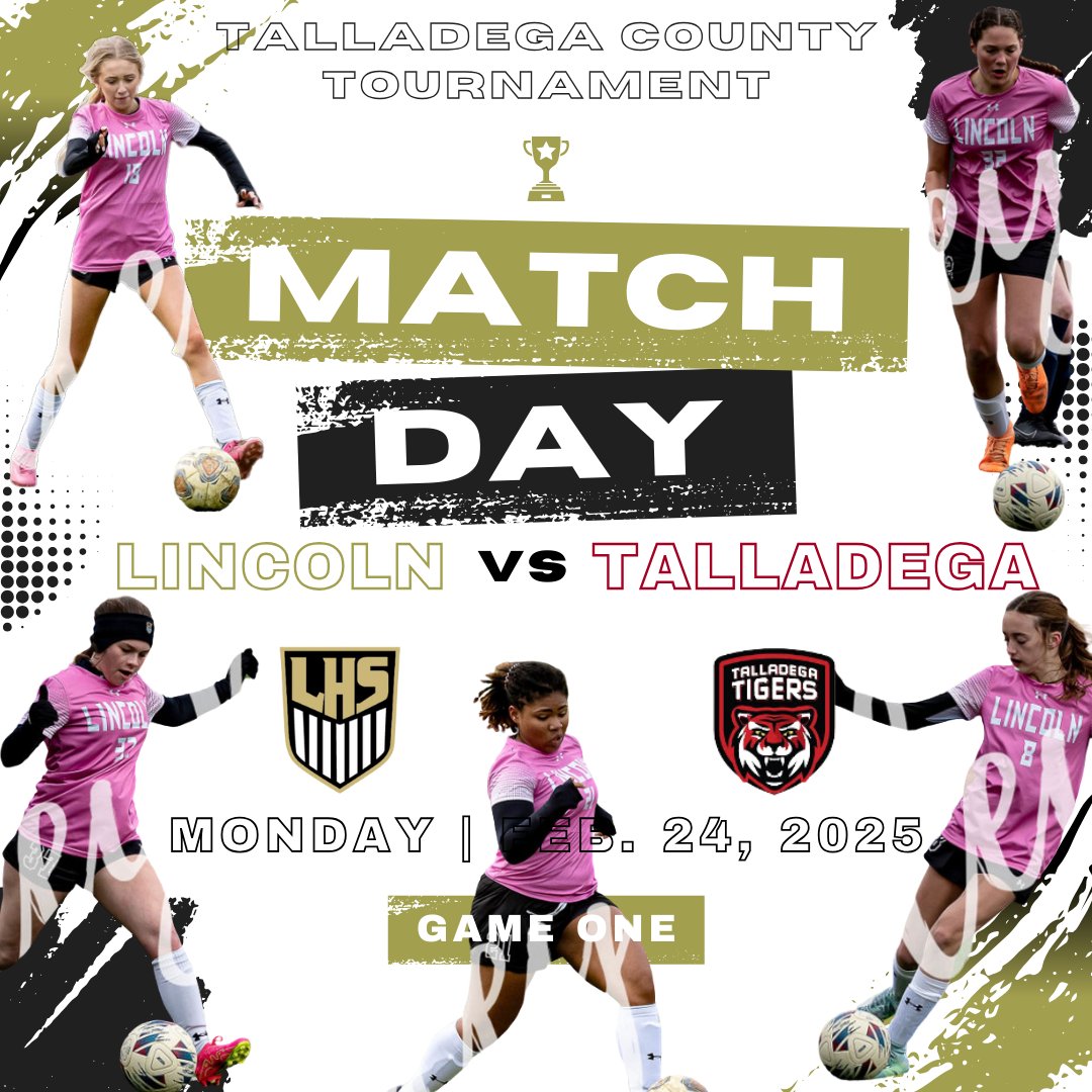 Coach Bailey (@coachbailey19) on Twitter photo 🚨COUNTY TOURNAMENT🚨
⚽️ Varsity Girls Soccer ⚽️
🆚 TALLADEGA
⏰ 5:30 Kick-Off
🏟️ Keith Howard Memorial Stadium
🐻⬇️
#StrengthInNumbers #TickedOffSoccer
<a href="/ghilltide/">Griffin Hill</a> <a href="/TCBOE_SPORTS/">TCBOE SPORTS</a> @BaileyMath8 <a href="/jbailey_97/">Jack Bailey</a> <a href="/CoachButter1/">Jessica Butterworth</a> <a href="/calebadams51/">Caleb Adams</a> <a href="/TickedOffSoccer/">Lincoln Girls Soccer</a> <a href="/lincolnhs/">Lincoln HS</a> <a href="/SHill_DMS/">Shannon Hill, NBCT</a> 🚨COUNTY TOURNAMENT🚨
⚽️ Varsity Girls Soccer ⚽️
🆚 TALLADEGA
⏰ 5:30 Kick-Off
🏟️ Keith Howard Memorial Stadium
🐻⬇️
#StrengthInNumbers #TickedOffSoccer
<a href="/ghilltide/">Griffin Hill</a> <a href="/TCBOE_SPORTS/">TCBOE SPORTS</a> @BaileyMath8 <a href="/jbailey_97/">Jack Bailey</a> <a href="/CoachButter1/">Jessica Butterworth</a> <a href="/calebadams51/">Caleb Adams</a> <a href="/TickedOffSoccer/">Lincoln Girls Soccer</a> <a href="/lincolnhs/">Lincoln HS</a> <a href="/SHill_DMS/">Shannon Hill, NBCT</a>