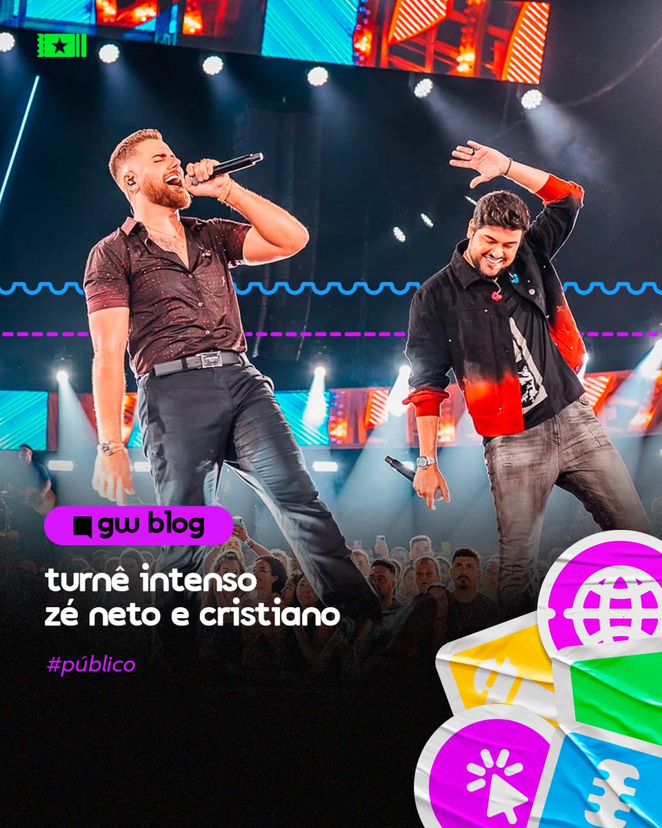 GuicheWeb's tweet image. Já conhece a turnê @intenso da dupla @zenetoecristiano ? ⚡

Vem conferir um pouco desse projeto no nosso blog!  ✨

Link: blog.guicheweb.com.br/conheca-a-turn…​

#GuicheWeb #Intenso #ZeNetoeCristiano #BlogdaGW