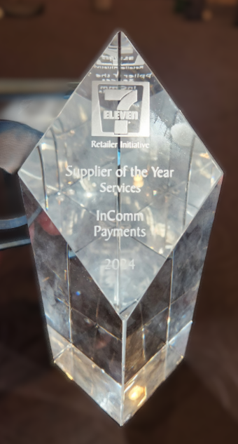 Our team recently won the Services Supplier Of The Year award from <a href="/7eleven/">7-ELEVEn</a>! Thank you to our partners for recognizing our team's hard work supporting 7-Eleven stores across the country with innovative payments technology solutions.