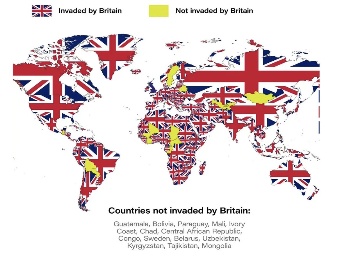 The British Empire was a force.