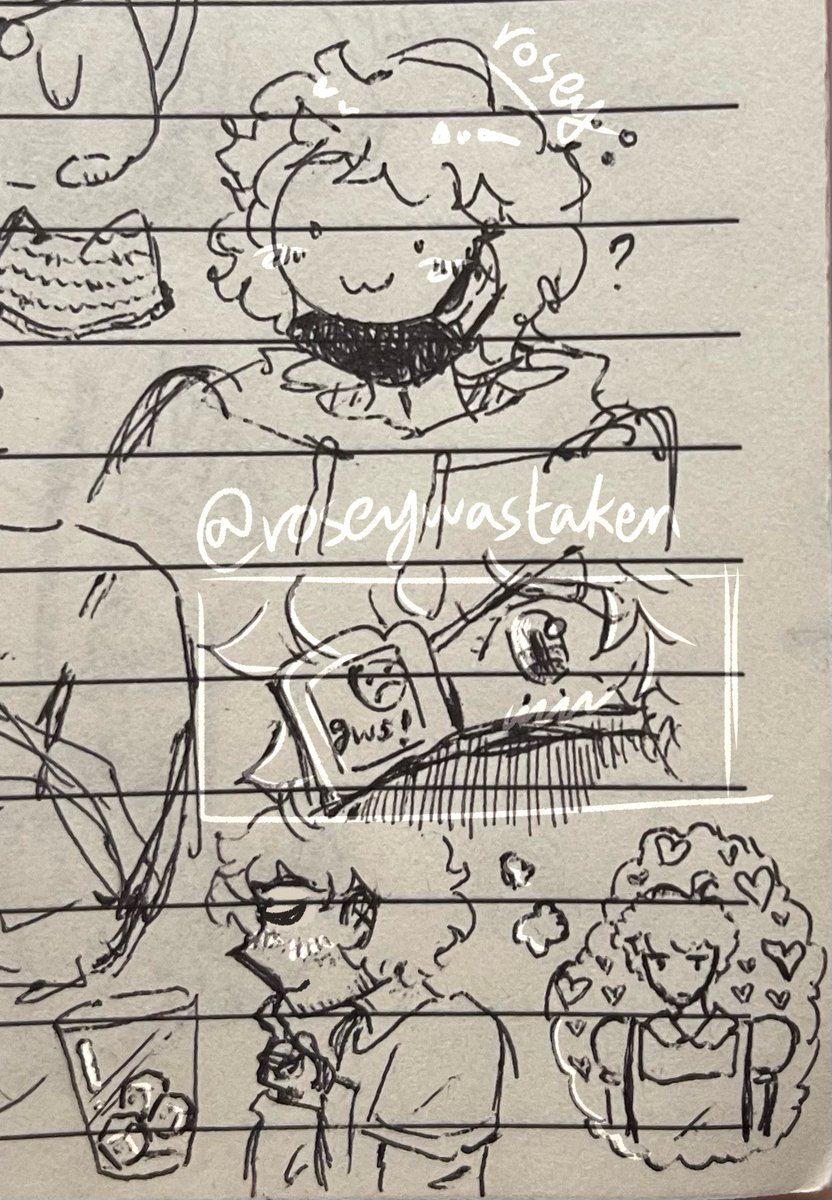 roseywastaken_'s tweet image. doodles from last month :3

#dreamfanart 
(and a tiny bit of #gnffanart )