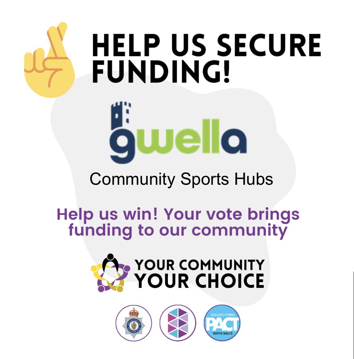Help us secure funding by following the below link and selecting 'Gwella - Community Sports Hubs' under the Flintshire category!

urlsand.esvalabs.com/?u=https%3A%2F…