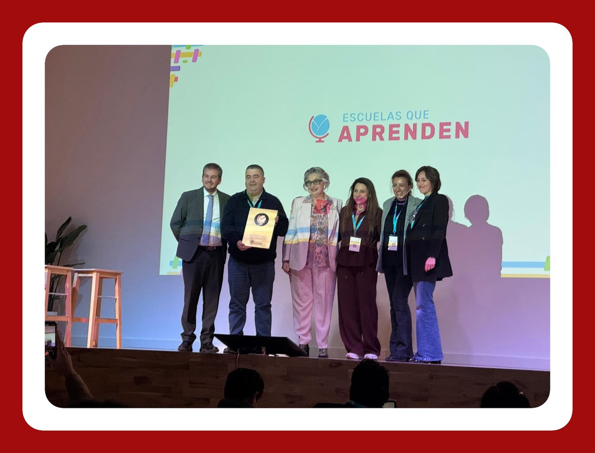 Last February 14th in Madrid, the Red Escuelas Que Aprenden awarded us the GOLD SEAL as a reference school in educational innovation, a recognition that further intensifies our passion for education. Congratulations to the teaching staff for their continuous pursuit of excellence