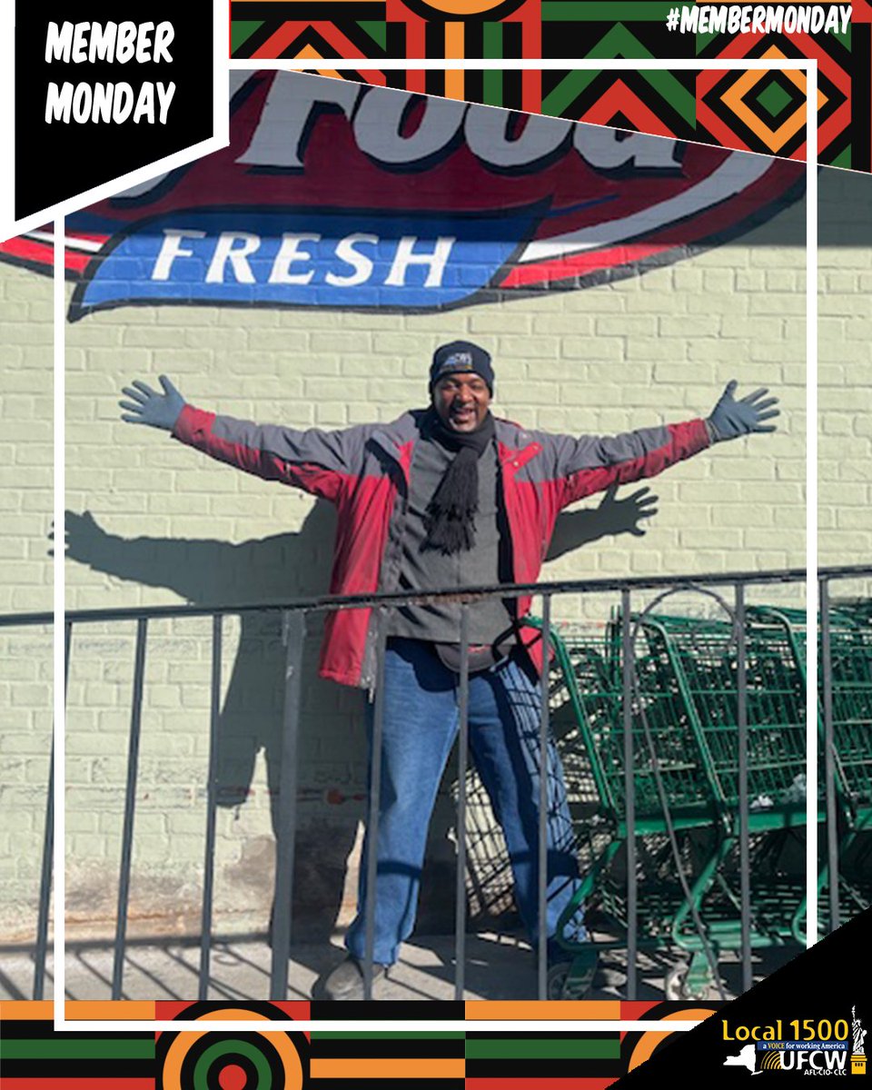 UFCW1500's tweet photo. This #MemberMonday we would like to introduce you to Fred Morrison. He has been a proud UFCW Local 1500 member for 35 years. He is a Porter in the Front End department at KeyFood, where he handles carts and helps ensure a seamless shopping experience. #MemberMondays #FredMorrison https://t.co/tbYfPtCbIq