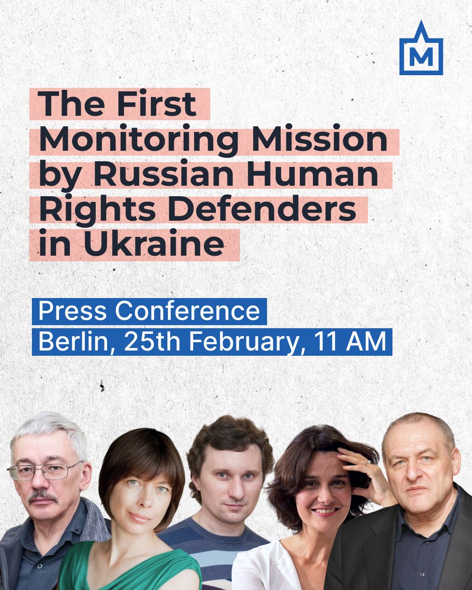 Our colleagues have become the first Russian monitoring mission in Ukraine since the start of the full-scale invasion in 2022. 

Tomorrow, they will meet in Berlin to share their first-hand accounts of what they've witnessed.