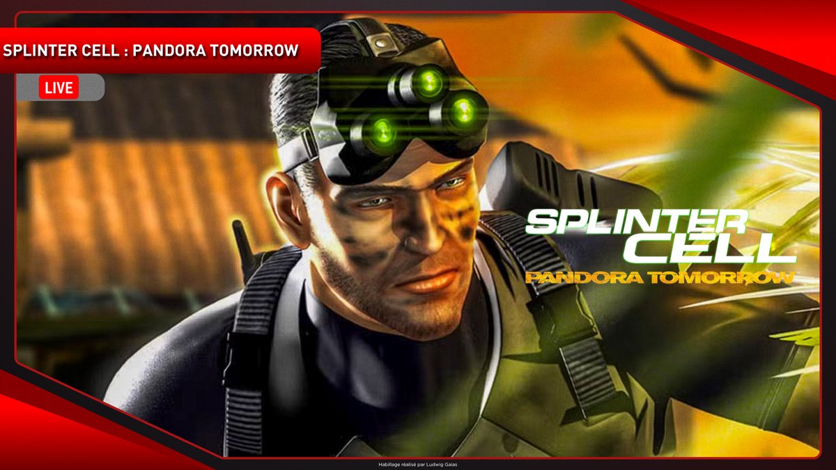 CNPlayOfficial's tweet image. Ce soir une clef d'un jeu #Xbox mystère à gagner lors de notre live sur #SplinterCell : Pandora Tomorrow ! Soyez présents !
Abonez vous ici ⬇️
Twitch : twitch.tv/cnplayofficial
YouTube : youtube.com/watch?v=7JyplP…
Et ici sur X (interaction avec le chat limitée).
#Concours #Giveaway