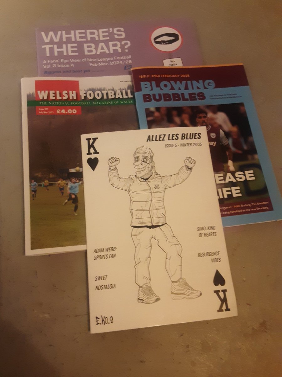 Dave Norris (@davenorris1946) on Twitter photo <a href="/WestHamMagazine/">Blowing Bubbles Fanzine</a> @AllezLesBlues <a href="/Wheresthebaruk/">Where’s The Bar?</a> <a href="/CollinsWFM/">David Collins</a> <a href="/ViewFootballMag/">View Magazine</a> <a href="/TheFanzineD/">The Fanzine Directory</a>
Lots of good post today <a href="/WestHamMagazine/">Blowing Bubbles Fanzine</a> @AllezLesBlues <a href="/Wheresthebaruk/">Where’s The Bar?</a> <a href="/CollinsWFM/">David Collins</a> <a href="/ViewFootballMag/">View Magazine</a> <a href="/TheFanzineD/">The Fanzine Directory</a>
Lots of good post today