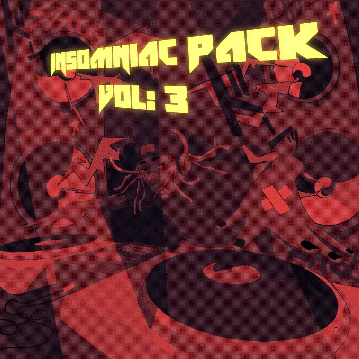 2stackJ's tweet image. VOL. 3 INSOMNIAC PACK 
cover 
??/??/25