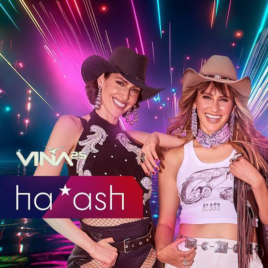 Y hoy las 👸⭐️👸🏻 <a href="/haashoficial/">Ha*Ash</a> conquistarán <a href="/elfestival/">Festival de Viña del Mar</a> #Viña2025  
¡Hoy Viña será territorio #HAASHVILLE!  Y nuestras vaqueras favoritas la romperán

Lo transmitirán en vivo por DisneyPlus ✨

HAASH EN VIÑA 2025