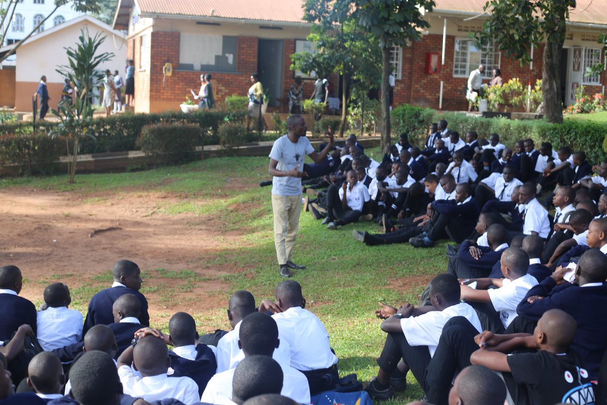 Mentorship and inspiration sessions are key towards discovery of talent and aspirations among adolescents.we use a holistic approach to carryout peer to peer learning sessions in Mackayi college school.
We thank our partners <a href="/EchoesUganda/">Echoes Of Inspiration Uganda</a>  for this great innitiative.