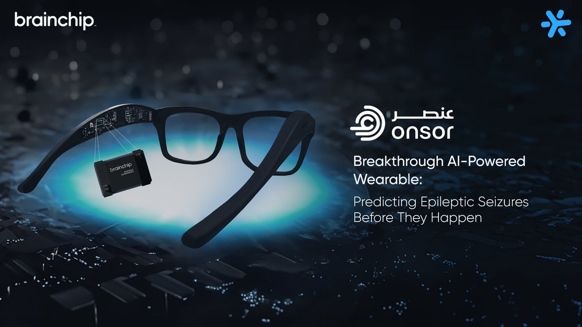 The BrainChip x Onsor collaboration is advancing AI-powered medical wearables, enabling smarter, real-time healthcare solutions. Neuromorphic computing is driving the future of responsive, ultra-low-power devices.

See how it works: bit.ly/4i8A1BU
#AI #WearableTech