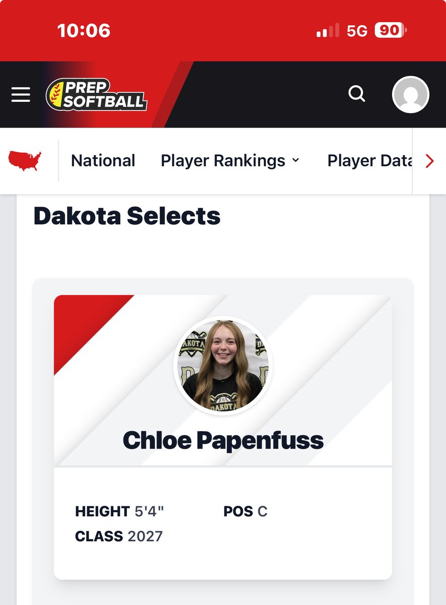 Dakota Selects Softball (@dakotaselectssb) on Twitter photo Three of our awesome athletes were recognized by <a href="/PrepSoftball/">Prep Softball π₯</a> for the 2027 class. Thank you <a href="/PrepSoftball/">Prep Softball π₯</a> for this recognition and congratulations Chloe, Izzy and Tristyn! Three of our awesome athletes were recognized by <a href="/PrepSoftball/">Prep Softball π₯</a> for the 2027 class. Thank you <a href="/PrepSoftball/">Prep Softball π₯</a> for this recognition and congratulations Chloe, Izzy and Tristyn!