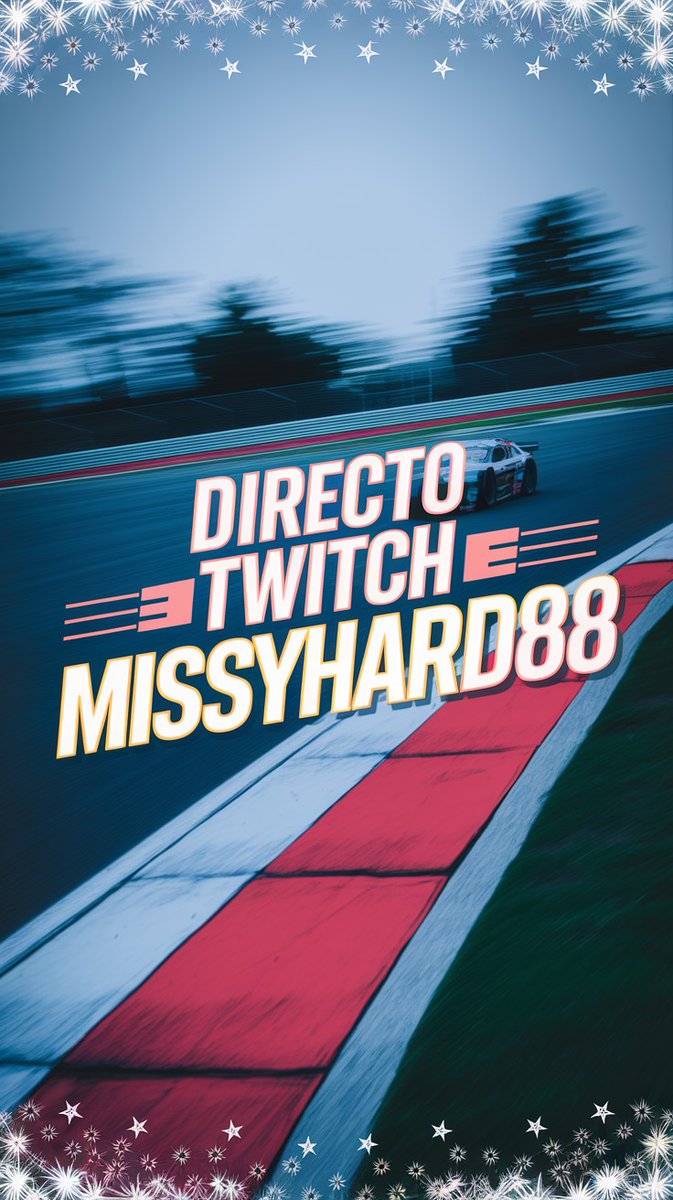 MissyHard (@missyhard88) on Twitter photo Abrimos directo
Goo Goo
🏁 <a href="/LFMotorsport/">Low Fuel Motorsport</a>
#MissyTwitch
📹 twitch.tv/missyhard88
#MissyTeams
🔵 <a href="/FanaticVirtual/">FANATIC Virtual Racing Team</a>
🟣 <a href="/RacingFusion/">Fusion Racing Girls</a>
🌐 simuladores
v-racer.com.ar
vracereurope.com
🌐 pedaleras SRP
simracing-pro.com/?ref=missyhard…
🫂
🟣 <a href="/SRPsimracingpro/">SRP SimRacing-Pro.com</a>
🟣 Abrimos directo
Goo Goo
🏁 <a href="/LFMotorsport/">Low Fuel Motorsport</a>
#MissyTwitch
📹 twitch.tv/missyhard88
#MissyTeams
🔵 <a href="/FanaticVirtual/">FANATIC Virtual Racing Team</a>
🟣 <a href="/RacingFusion/">Fusion Racing Girls</a>
🌐 simuladores
v-racer.com.ar
vracereurope.com
🌐 pedaleras SRP
simracing-pro.com/?ref=missyhard…
🫂
🟣 <a href="/SRPsimracingpro/">SRP SimRacing-Pro.com</a>
🟣