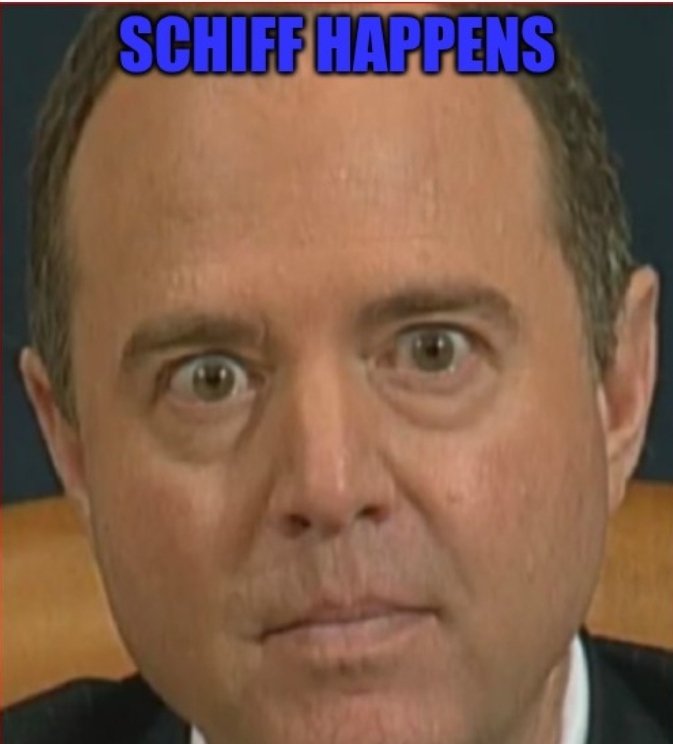 Moose_Gypsy's tweet photo. Breaking: Patel & Bongino turning up the heat, and Schiff’s turning brown. Insiders say his pants are toast guess who’s the real leaker now? #SchiffOops #FBIProbe https://t.co/TNGhIghRGH