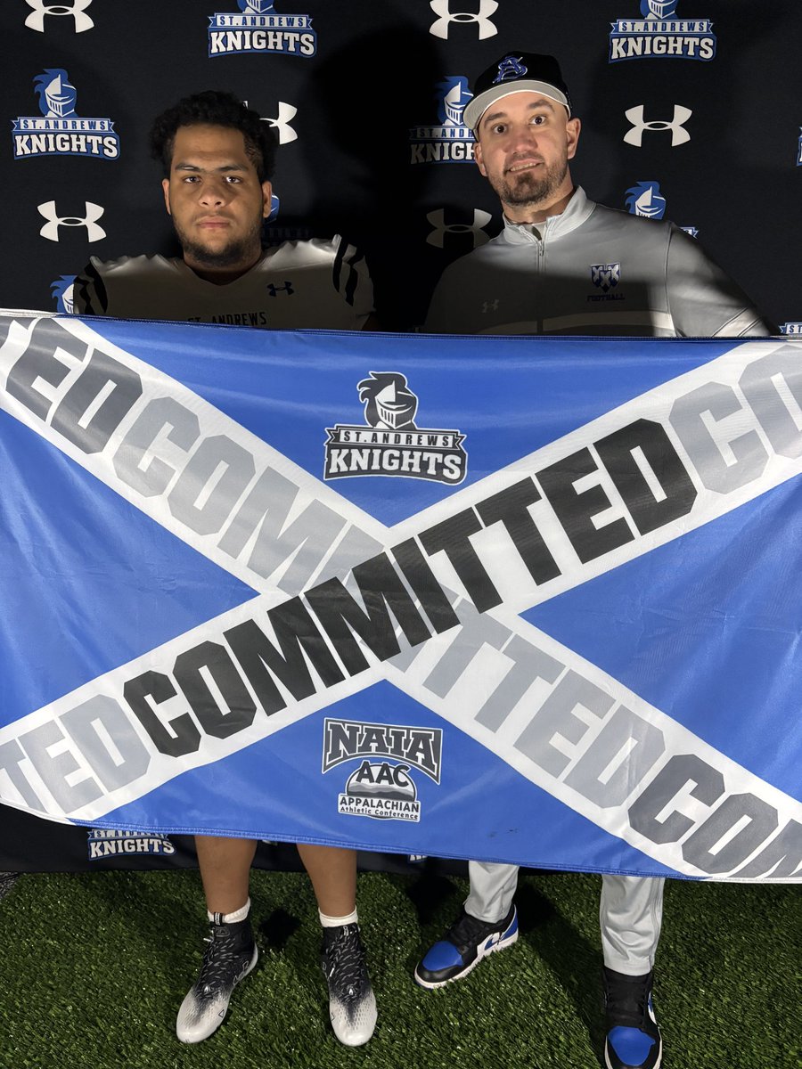 After a long decision I have decided to commit to <a href="/StAndrewsFB/">SAU Football</a>  thank you for the opportunity #BURG <a href="/CoachQuinn19/">Matt Quinn</a> <a href="/CoachMoon54/">Coach Dillon Moon</a>