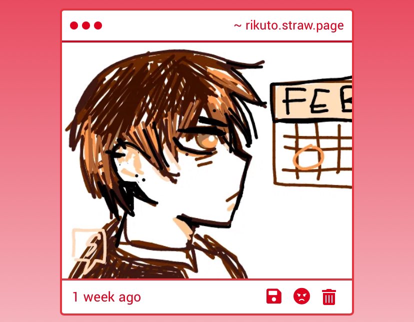 February… HELLOOOODKDISK I LOVE THIS DRAWINGGG