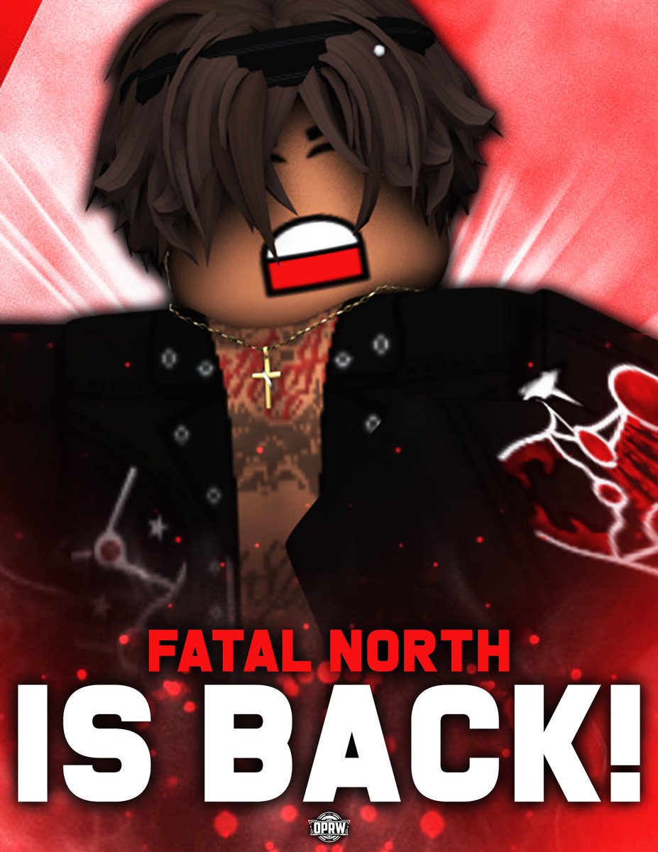 OPRW_ROBLOX's tweet photo. HEEE'S BACK! 🚨

The return of a FORMER World Heavyweight Champion.. @northsnut.. STUNNED the world when his music hit at Royal Rumble 200!

North has officially signed a LUCRATIVE deal with OPRW, and has joined back the active roster! 👏

#OPRW2025 https://t.co/b2LJXUJS5s
