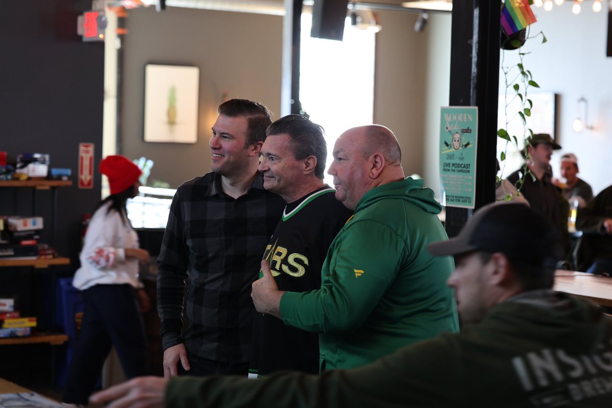 Talk North (@talknorthpod) on Twitter photo Our first live edition of Wooden Sticks, recorded on Sat at Insight Brewing. Our special guest was Alex Stalock. We discuss 4 Nations Faceoff & dive deep into the Wild as they prepare for a playoff push.
BTYB
MN Masonic Charities
<a href="/onXmaps/">onXmaps</a>
<a href="/insightbrewing/">Insight Brewing</a>
woodenstick.podbean.com/e/live-from-in… Our first live edition of Wooden Sticks, recorded on Sat at Insight Brewing. Our special guest was Alex Stalock. We discuss 4 Nations Faceoff & dive deep into the Wild as they prepare for a playoff push.
BTYB
MN Masonic Charities
<a href="/onXmaps/">onXmaps</a>
<a href="/insightbrewing/">Insight Brewing</a>
woodenstick.podbean.com/e/live-from-in…