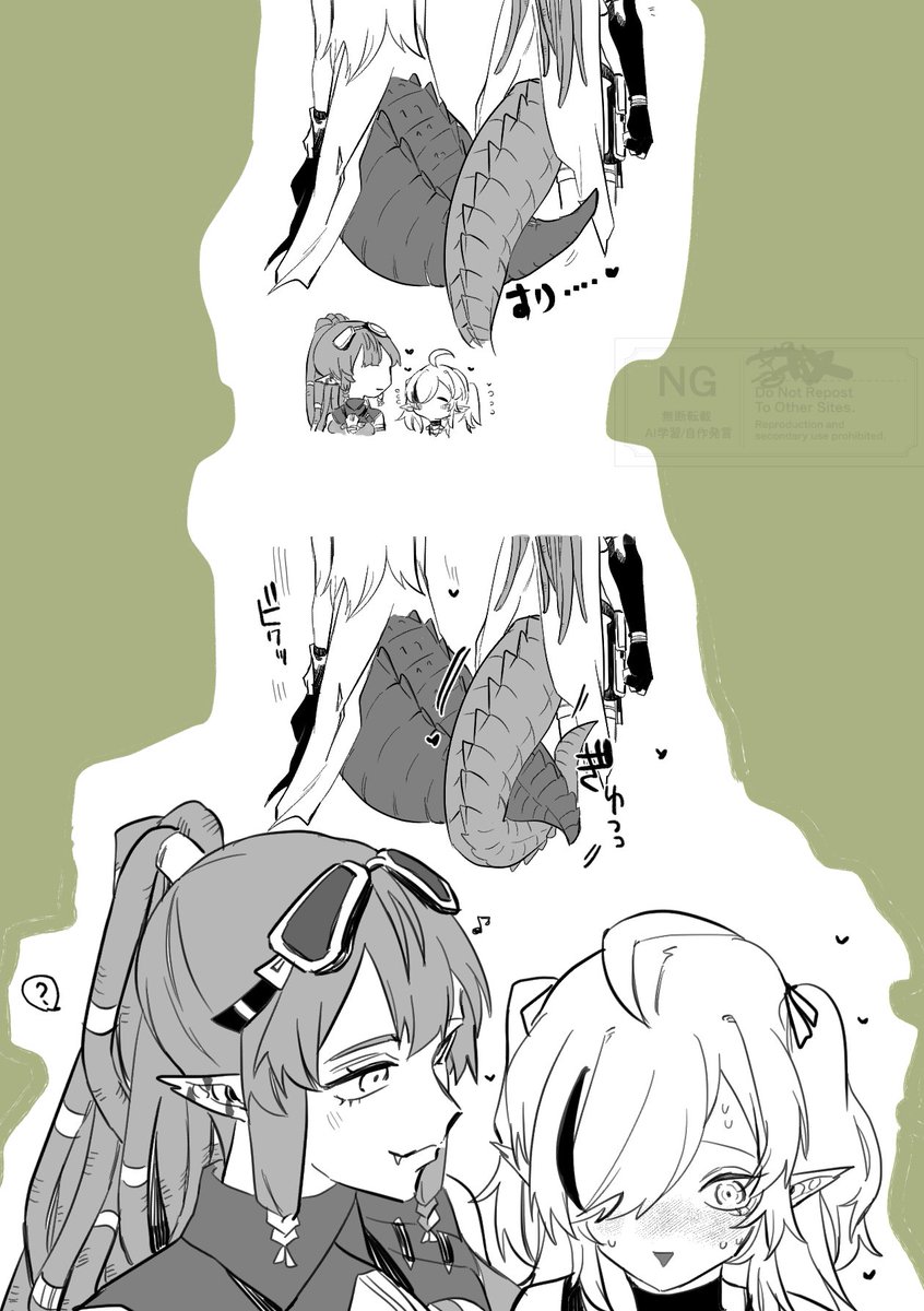 ガヴィトミ
🐊♡🐊

しっぽはぐ・・・・