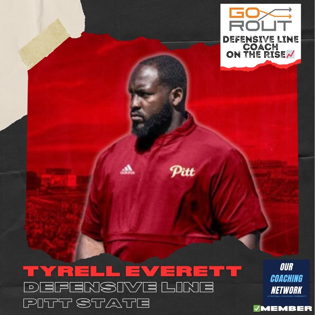 <a href="/Go_Rout/">GoRout</a> <a href="/Coach_KPope/">Kyle Pope</a> <a href="/GeorgiaTechFB/">Georgia Tech Football</a> 🏈<a href="/Go_Rout/">GoRout</a> D-Line Coach on the Rise📈

<a href="/CoachTEverett/">Coach Everett</a> is the Associate Head Coach &amp; Defensive Line Coach at <a href="/GorillasFB/">Pitt State Football</a>✅

And he is a 2025 Our Coaching Network D-Line Coach on the Rise 📈

D-Line Coach on the Rise🧵👇