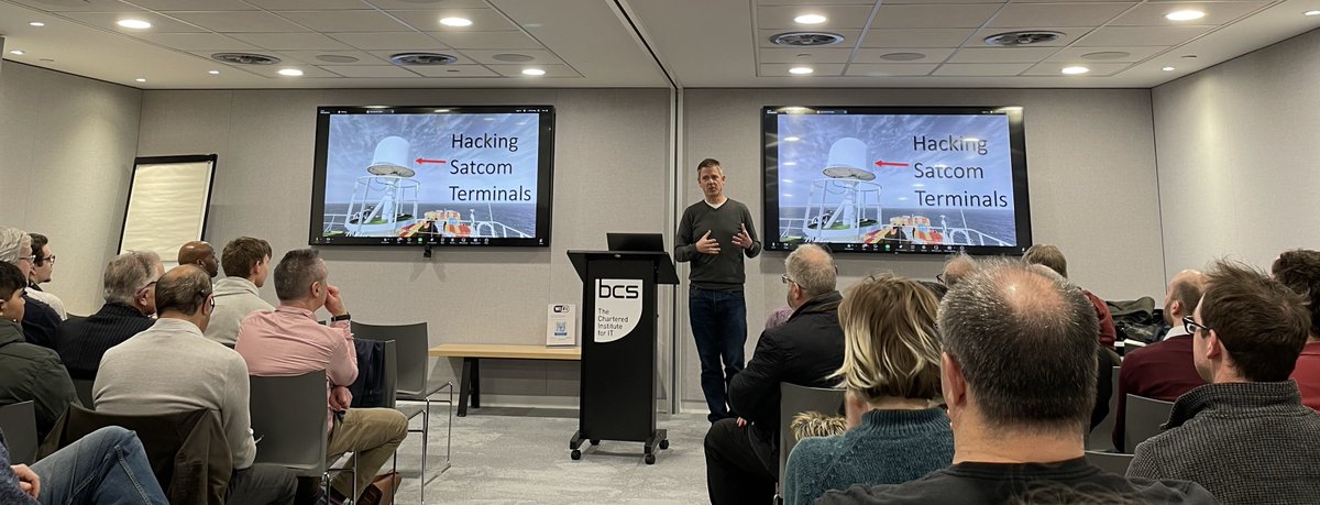 Pen Test Partners (@pentestpartners) on Twitter photo Our <a href="/TheKenMunroShow/">Ken Munro</a> recently presented at <a href="/bcs/">BCS, The Chartered Institute for IT</a>, The Chartered Institute of IT, with an evening on hacking various transport systems, including planes, trains, automobiles, and ships…
 
He highlighted the advantages of connectivity in our transportation networks, such as the Our <a href="/TheKenMunroShow/">Ken Munro</a> recently presented at <a href="/bcs/">BCS, The Chartered Institute for IT</a>, The Chartered Institute of IT, with an evening on hacking various transport systems, including planes, trains, automobiles, and ships…
 
He highlighted the advantages of connectivity in our transportation networks, such as the