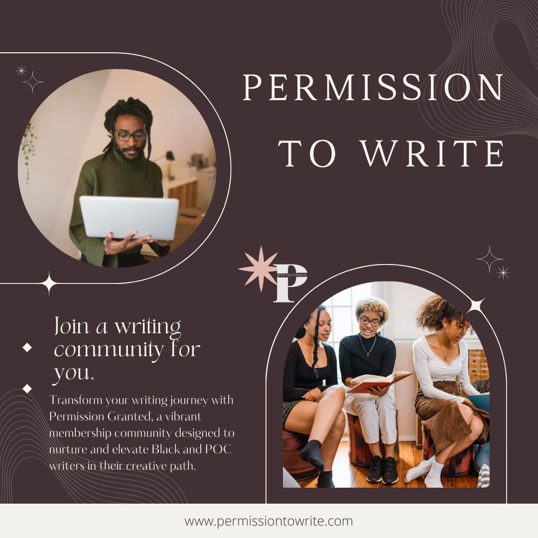 Join a community of like-minded writers all working towards the same goal of getting their words into the world. permissiontowrite.com/permission-gra…