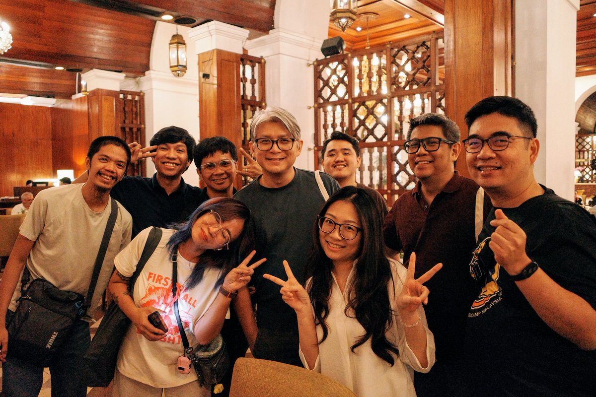 E.J. Padero | #WCAsia 2025 Organizer (@ejpadero) on Twitter photo 2025-Feb-19. Wed. 22:24. After the <a href="/WordCampAsia/">WordCamp Asia</a> Organizer Dinner at Café Ilang-Ilang <a href="/TheManilaHotel/">The Manila Hotel</a> w/ <a href="/jpalmes/">JC Palmes</a> <a href="/YuliYang_Ching/">Yuli Yang</a> <a href="/renceedotcom/">Rencee 🇵🇭| #WCAsia 2025 Organizer</a> <a href="/jhimross/">Jhimross</a> <a href="/apzeero/">A.Pedregosa</a> <a href="/JulianSongss/">Julian Song - Organising #WCAsia 23, 24 & 25</a> <a href="/jcpattaguan/">John Carlo Pattaguan</a> <a href="/leowrites/">Leo Koo</a>. #WCAsia 2025-Feb-19. Wed. 22:24. After the <a href="/WordCampAsia/">WordCamp Asia</a> Organizer Dinner at Café Ilang-Ilang <a href="/TheManilaHotel/">The Manila Hotel</a> w/ <a href="/jpalmes/">JC Palmes</a> <a href="/YuliYang_Ching/">Yuli Yang</a> <a href="/renceedotcom/">Rencee 🇵🇭| #WCAsia 2025 Organizer</a> <a href="/jhimross/">Jhimross</a> <a href="/apzeero/">A.Pedregosa</a> <a href="/JulianSongss/">Julian Song - Organising #WCAsia 23, 24 & 25</a> <a href="/jcpattaguan/">John Carlo Pattaguan</a> <a href="/leowrites/">Leo Koo</a>. #WCAsia