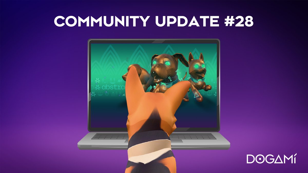 Community Update #28 is Live! 💜

This past month was packed with big moves—a new collection on Abstract, Battle Pass 3, a major DAO vote, .DOGA domains, and more! 

Catch up on everything here:
👉 dogami.medium.com/dogamí-communi…