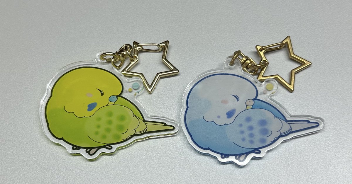 teto_bird's tweet photo. 左:今日買った
右:5年前くらいに鳥フェスで買った
並べたら可愛すぎる、！！！
5年越しにうちの子の相方さん見つけられて嬉しい、なんで見つけられなかったんだろう https://t.co/w7YkTx9R2k